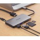 HUB USB D-Link DUB-M610, USB 3.0 x2, HDMI, slot card SD/microSD, Gri